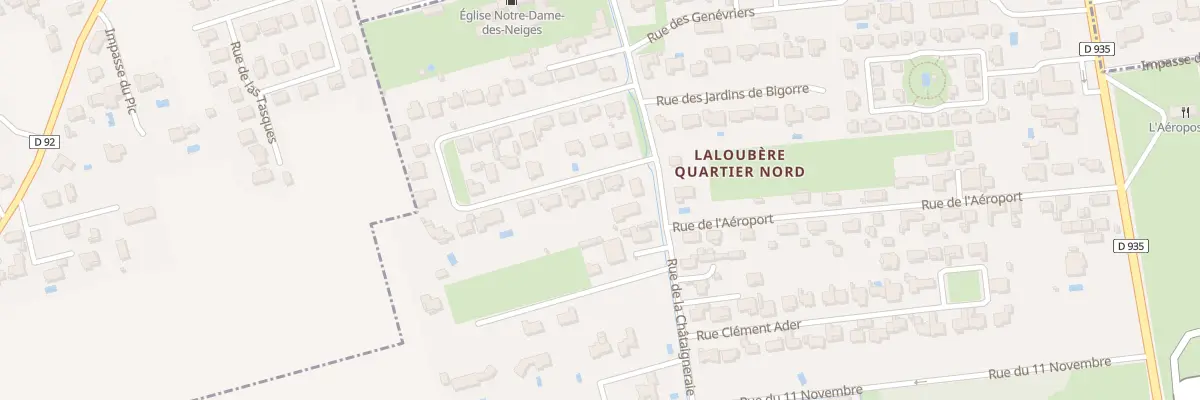 Plan du 41 Rue de la Laque à Laloubère