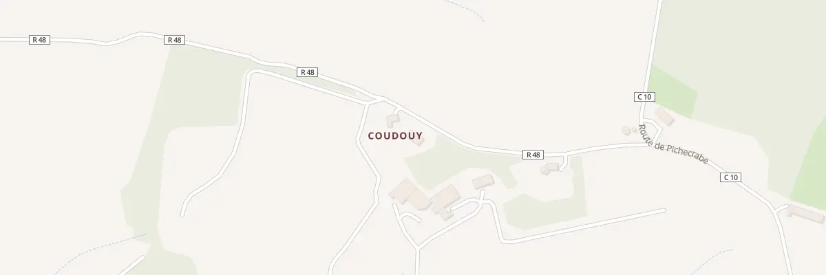 Plan du 331 Che de Bellevue à Manciet