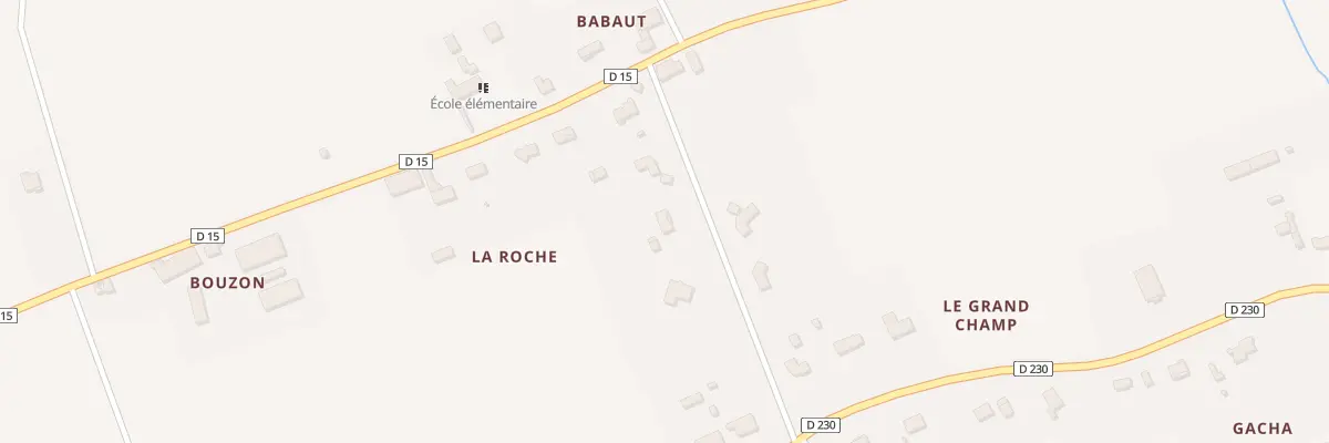 Plan du 3 Larroche au Puy