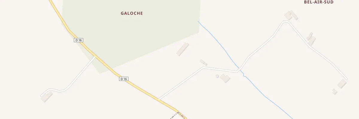 Plan du 1 Galoche à Saint-Ferme