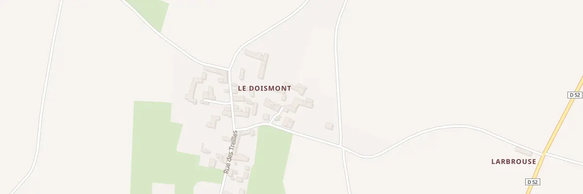 Plan du 2 Imp du Clos de Verrue à Martaizé