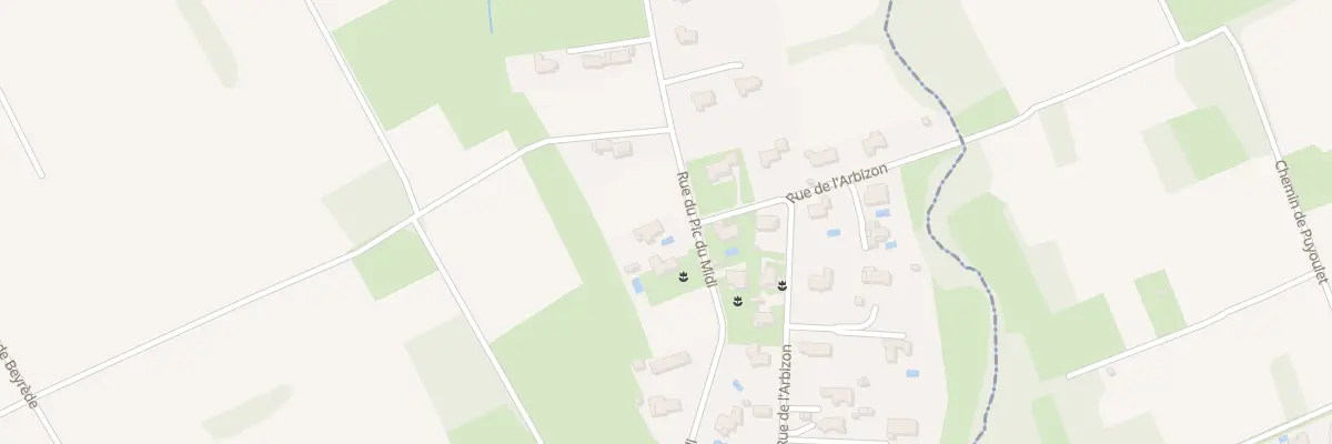 Plan du 69 Rue du Pic du Midi à Odos