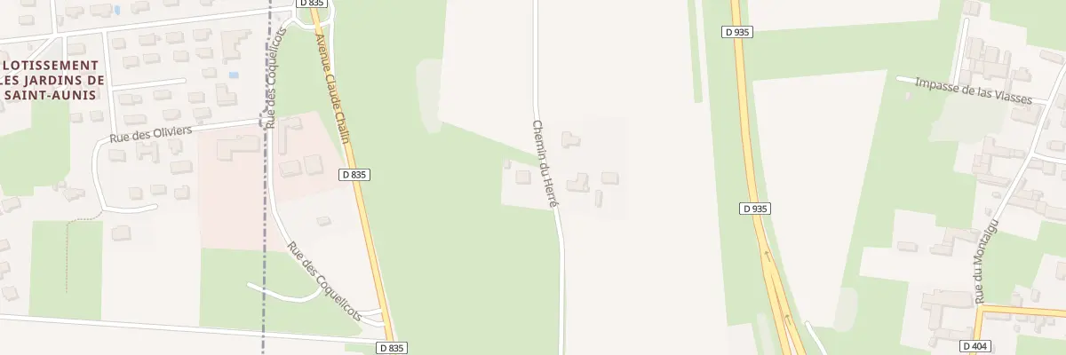 Plan du 4 Che du Herré à Camalès