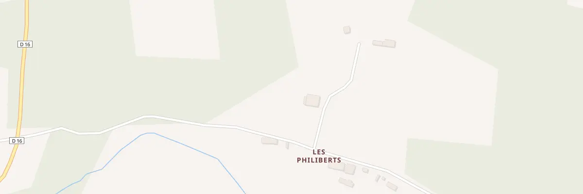 Plan du 6 Les Philiberts à Fossès-et-Baleyssac