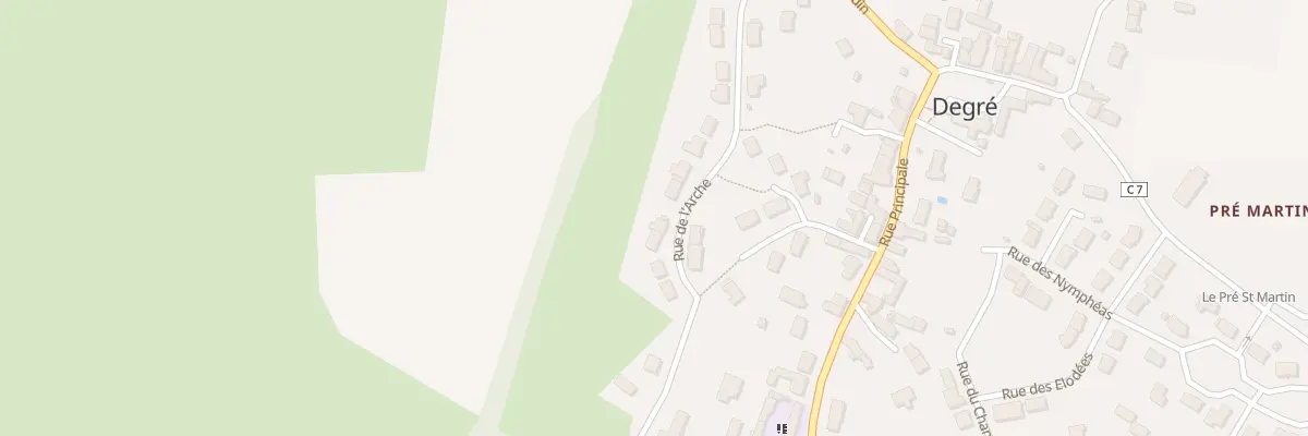 Plan du 21 Rue de l’Arche à Degré