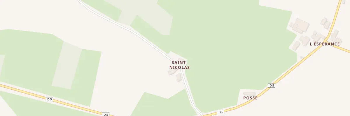 Plan du 5180 Saint Nicolas à Assé-le-Riboul