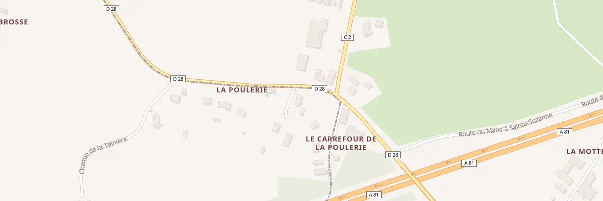 Plan du 5147 La Poullerie à La Quinte