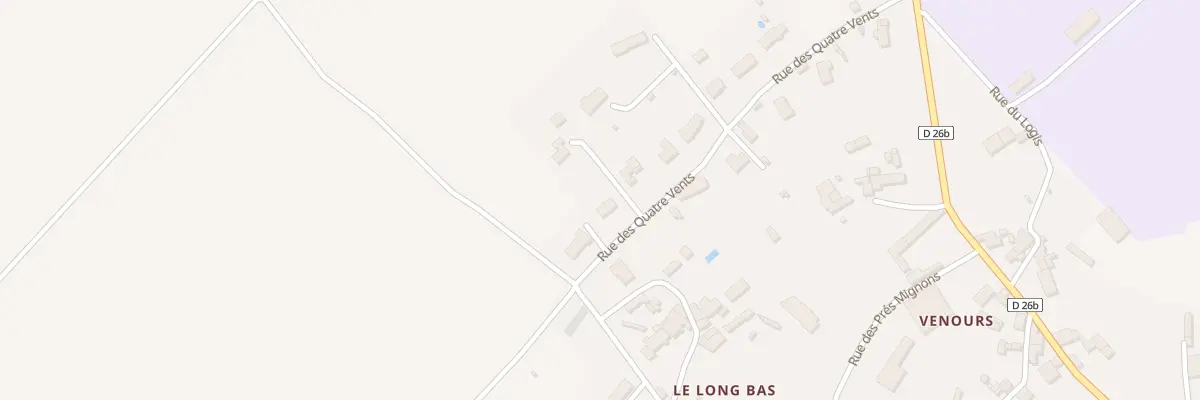 Plan du 18 Rue des Quatre Vents à Rouillé