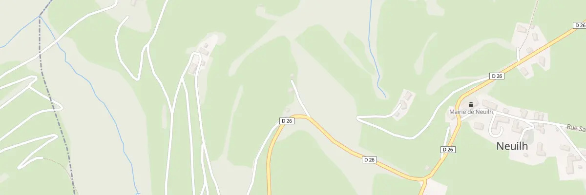 Plan du 5043 Hourclaz à Neuilh