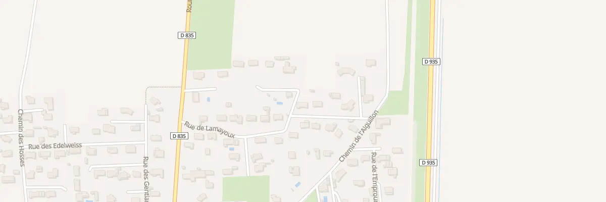 Plan du 13 Rue de Lamayoux à Andrest