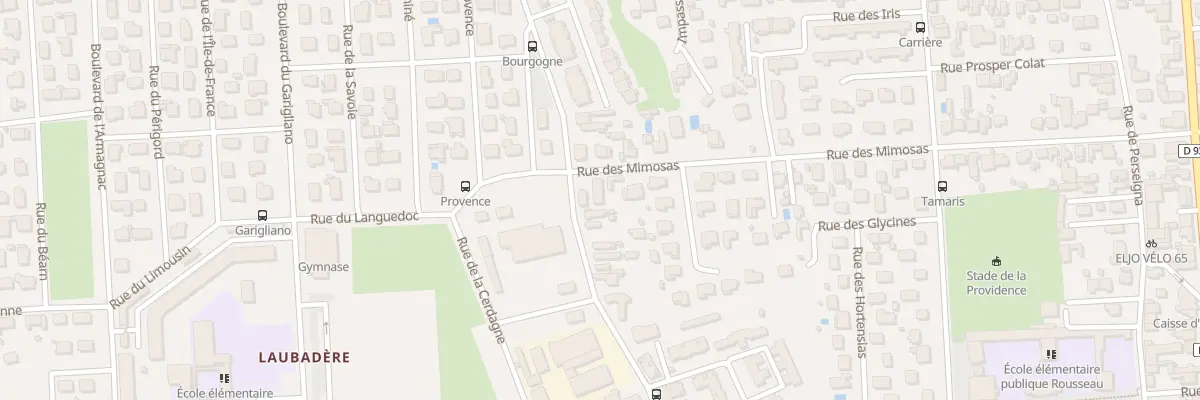 Plan du 47 Rue des Mimosas à Tarbes