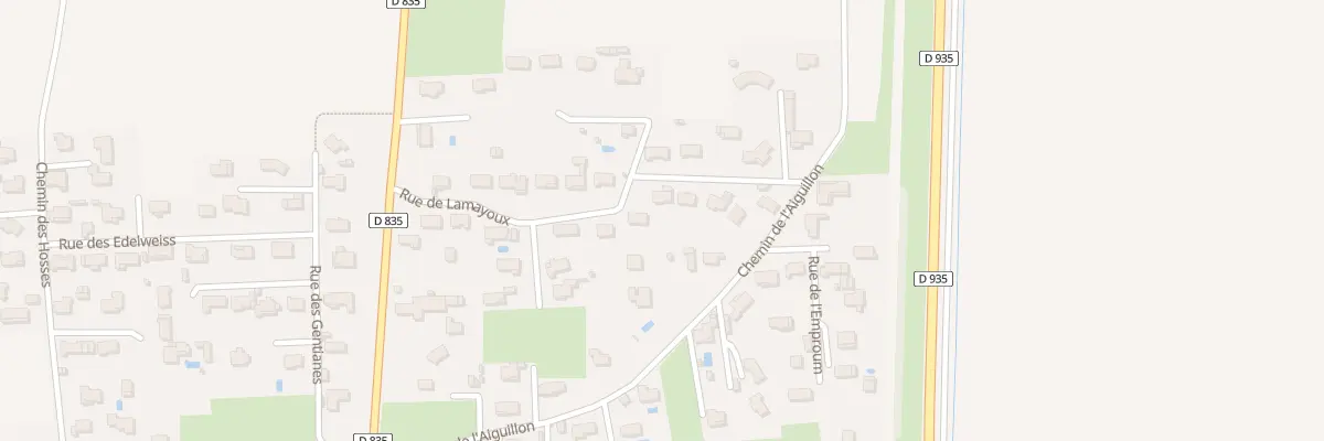 Plan du 12 Rue de Lamayoux à Andrest