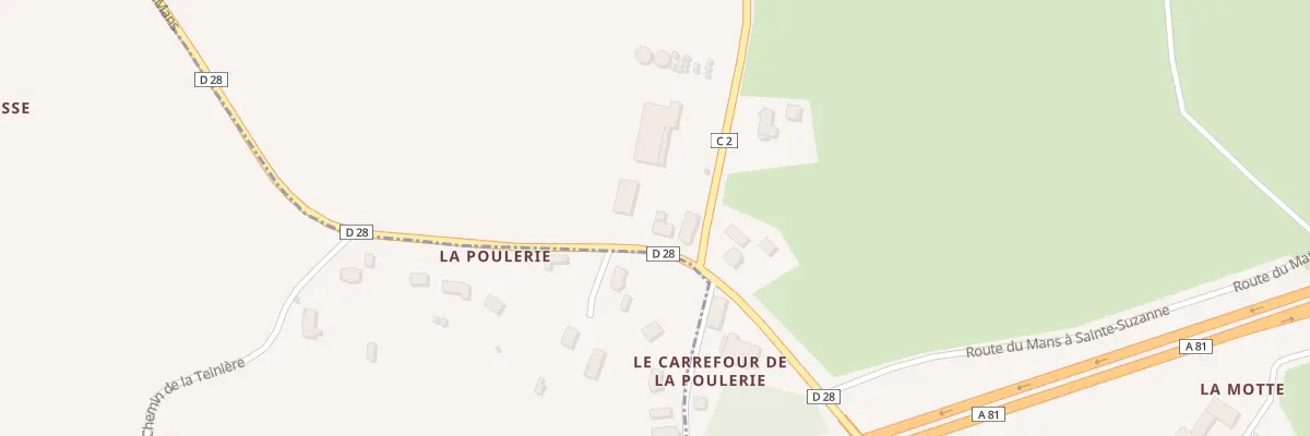 Plan du 5108 La Poulerie à Degré