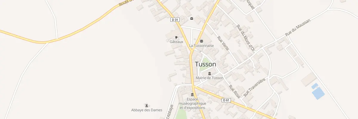 Plan du 5050 Le Bourg à Tusson