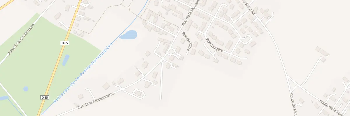 Plan du 17 Rue de la Moutonnerie à Brain-sur-Allonnes