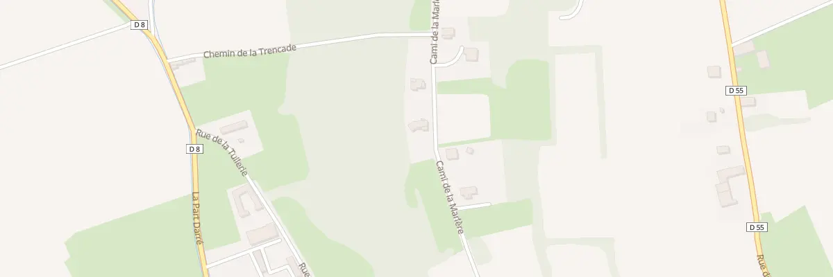 Plan du 15 Cami de la Marlère à Lafitole