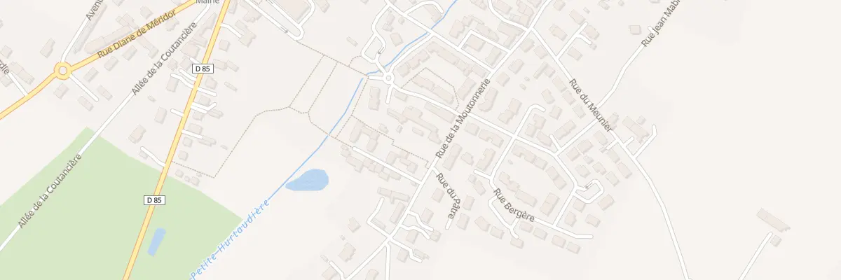 Plan du 24 Rue de la Moutonnerie à Brain-sur-Allonnes