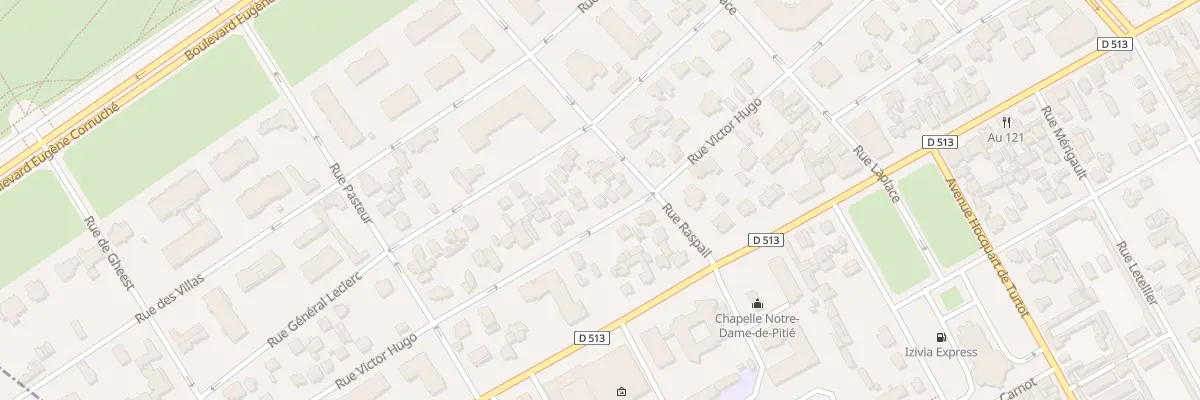 Plan du 154 Rue Victor Hugo à Deauville