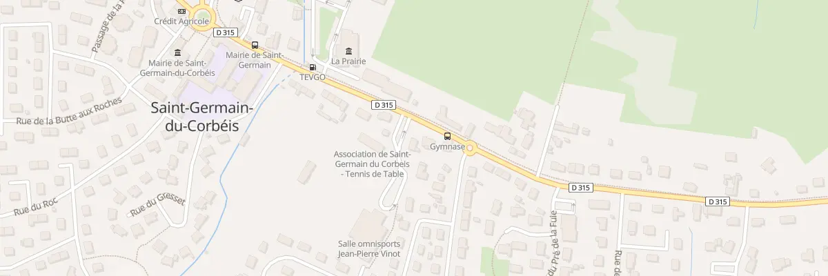 Plan du 54 Rue du Général Leclerc à Saint-Germain-du-Corbéis