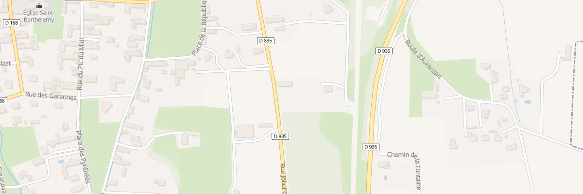 Plan du 9 Rue Joliot Curie à Andrest