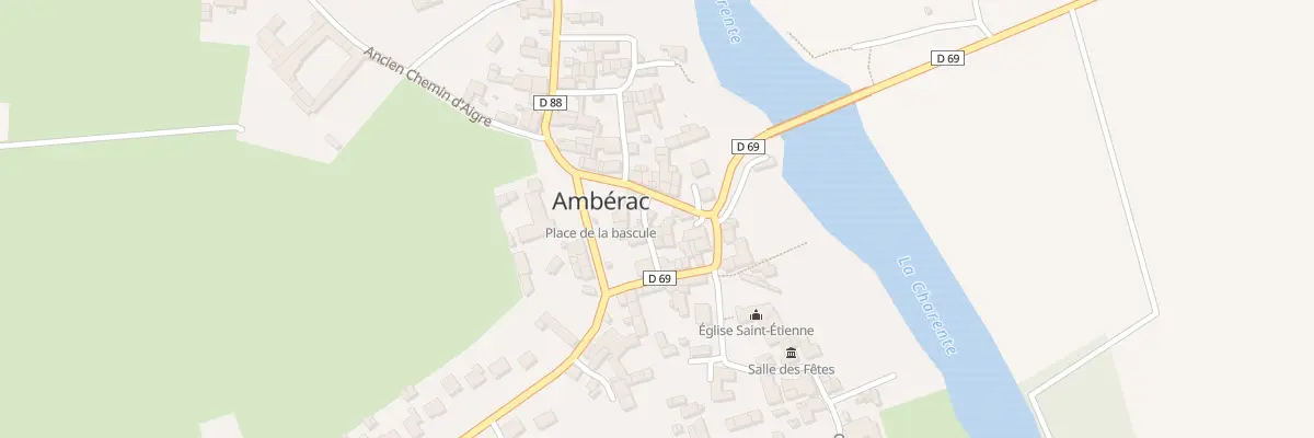 Plan du 5205 Le Bourg à Ambérac