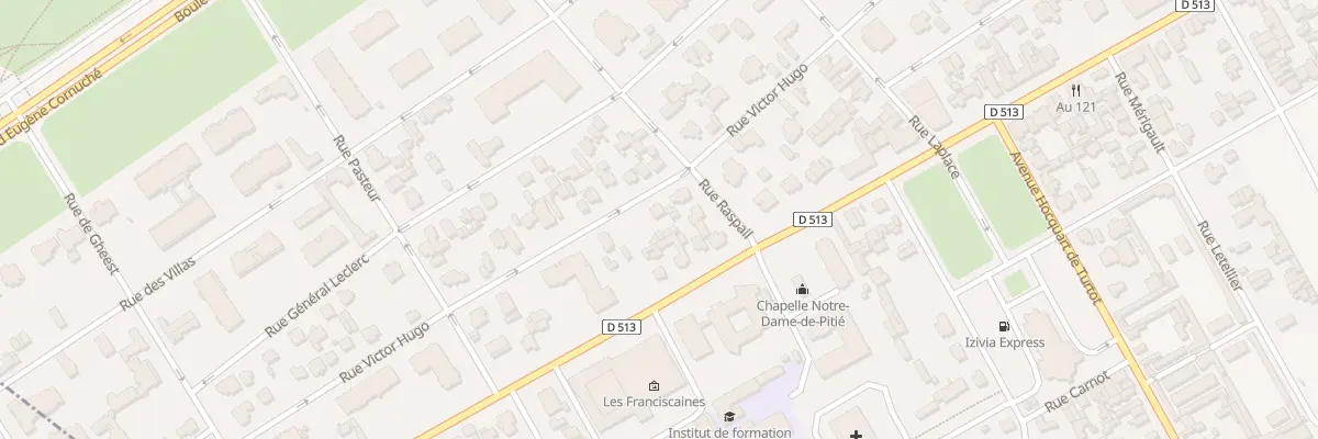 Plan du 127 Rue Victor Hugo à Deauville