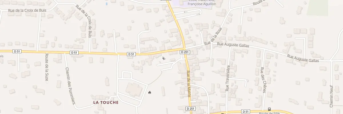 Plan du 3 Rte de la Suze à Roëzé-sur-Sarthe