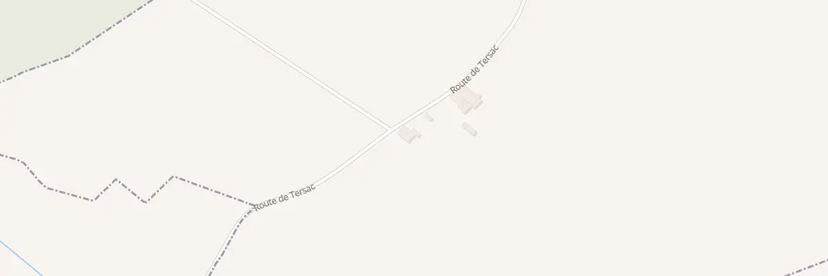 Plan du 857 Rte de Tersac à Couthures-sur-Garonne