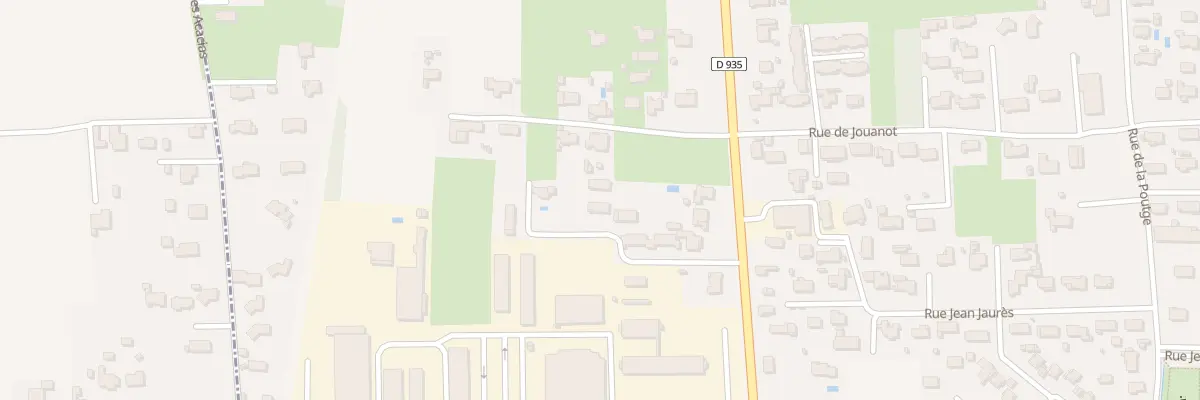 Plan du 6 Rue Scie à Bazet