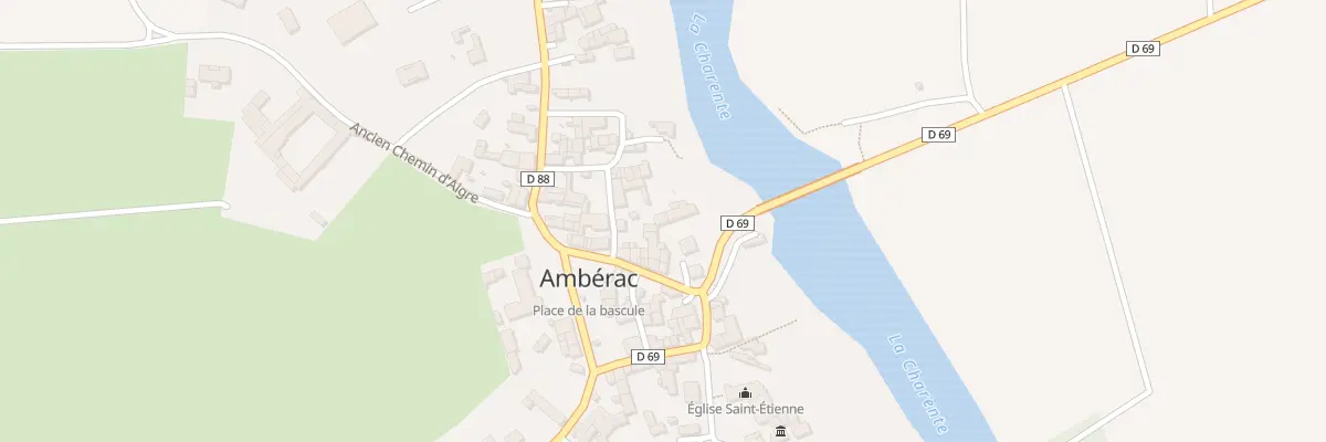 Plan du 5041 Le Bourg à Ambérac