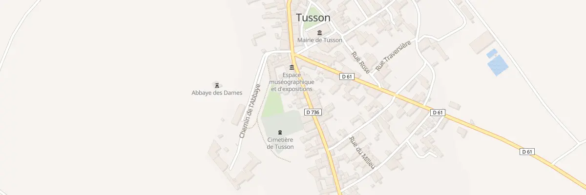 Plan du 8B Rte d’Aigre à Tusson