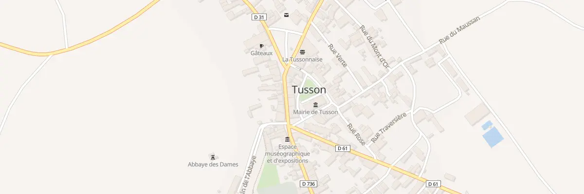 Plan du 5 Rue de la Mairie à Tusson