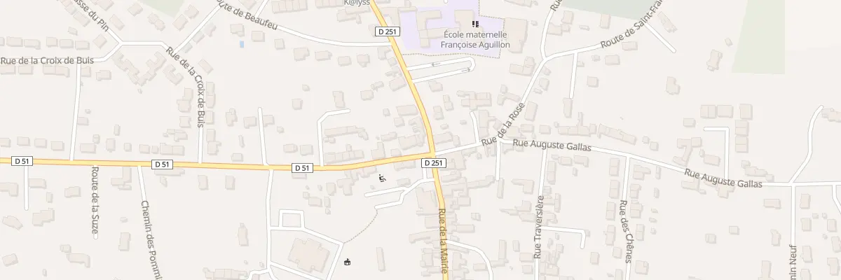 Plan du 1 Rte de Besne à Roëzé-sur-Sarthe
