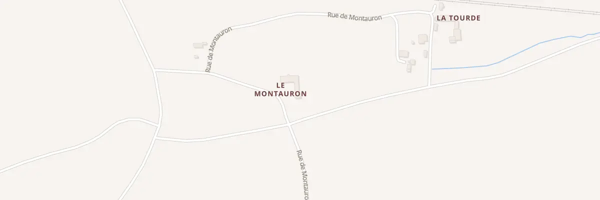 Plan du 2 Rue de Montauron à Varennes-sur-Loire
