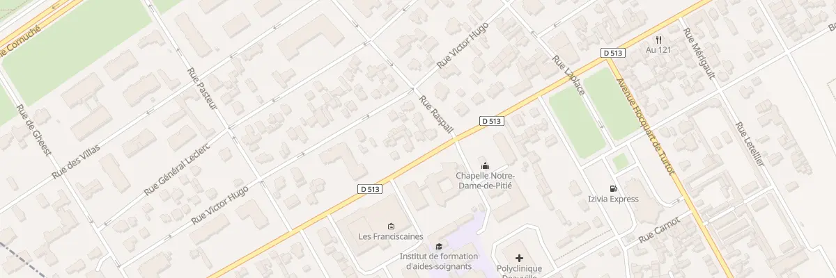 Plan du 222 Av de la République à Deauville