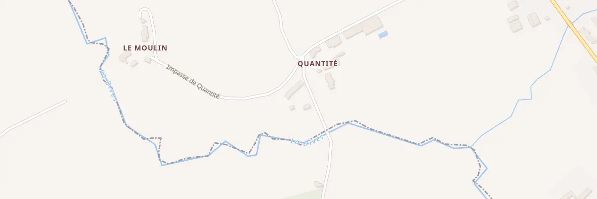 Plan du 27 Quantite à Saint-Lambert-sur-Dive