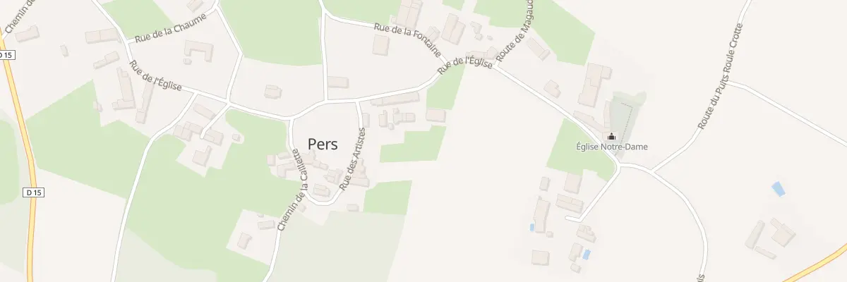 Plan du 1 Rue de l’Eglise à Sauzé-entre-Bois