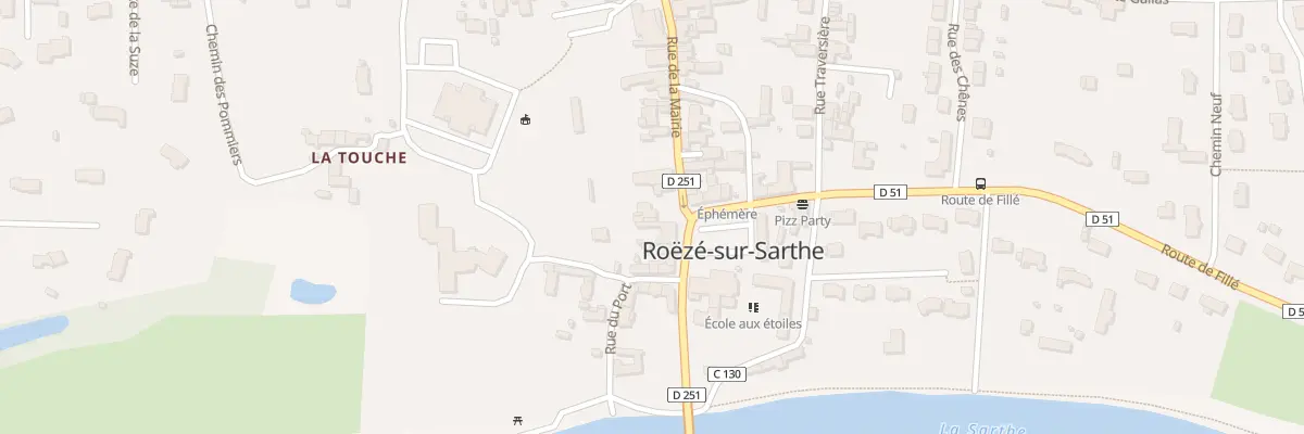 Plan du 7 Pl Isaac De La Roche à Roëzé-sur-Sarthe