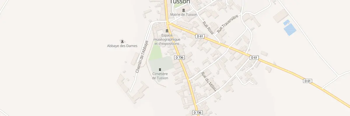 Plan du 10 Rte d’Aigre à Tusson