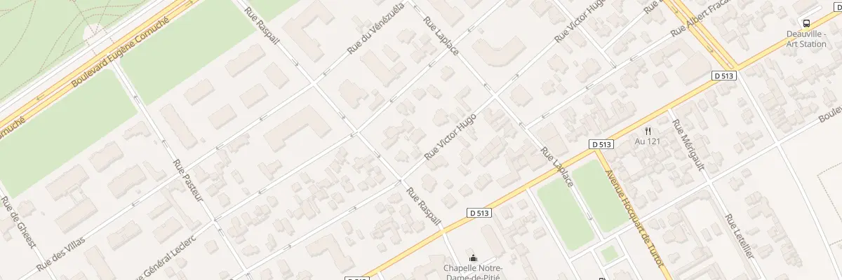 Plan du 146 Rue Victor Hugo à Deauville