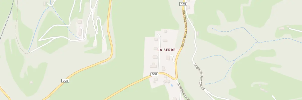 Plan du 3 Lot de la Serre à Neuilh
