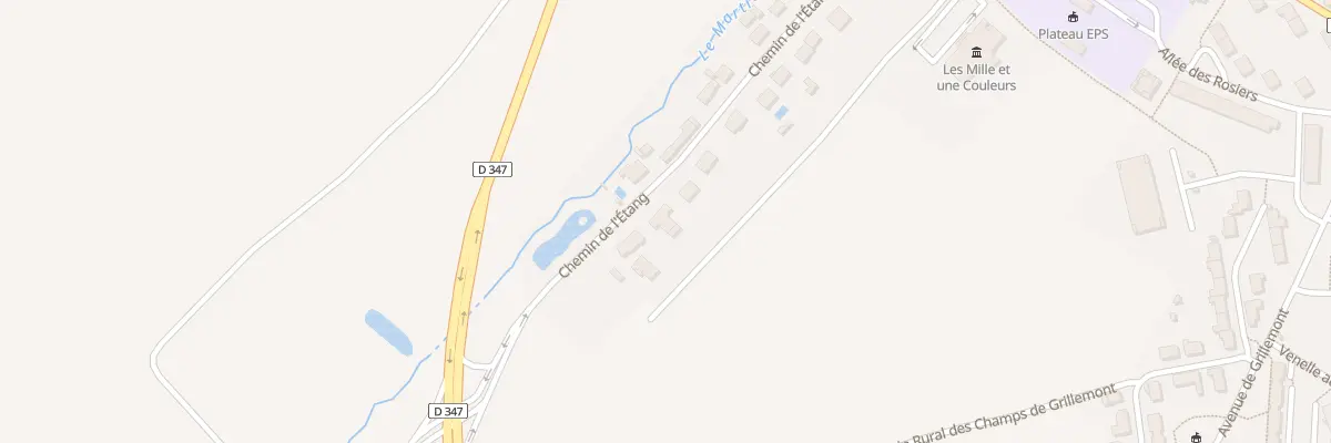 Plan du 31 Che de l’Etang à Loudun
