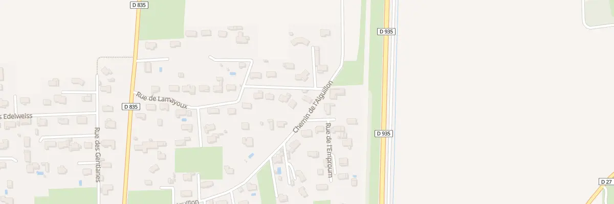 Plan du 20 Rue de Lamayoux à Andrest