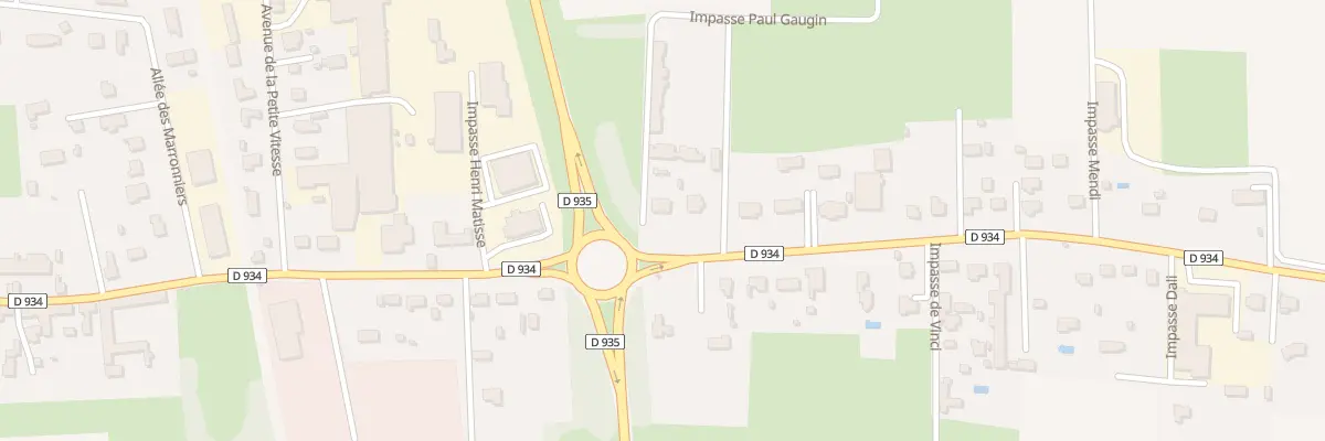 Plan du 17 Av du Régiment de Bigorre à Vic-en-Bigorre