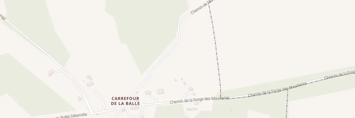 Plan du 141 Che de la Forge des Mauderies à Léaupartie