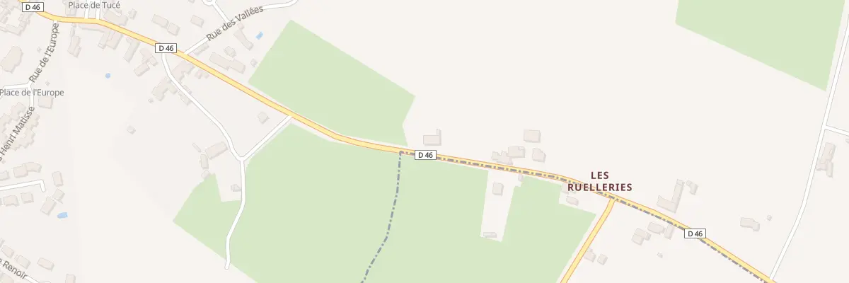 Plan du 5037 Les Ruelleries Nord à Lavardin