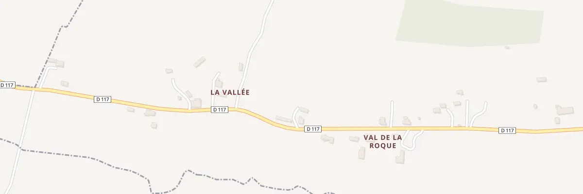 Plan du 750 Rte de Léaupartie à La Roque-Baignard