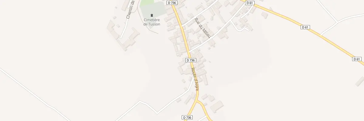 Plan du 5068 Le Bourg à Tusson