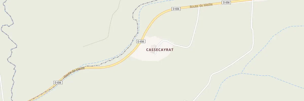 Plan du 5096 Cassecayrat à Saint-Pé-Saint-Simon