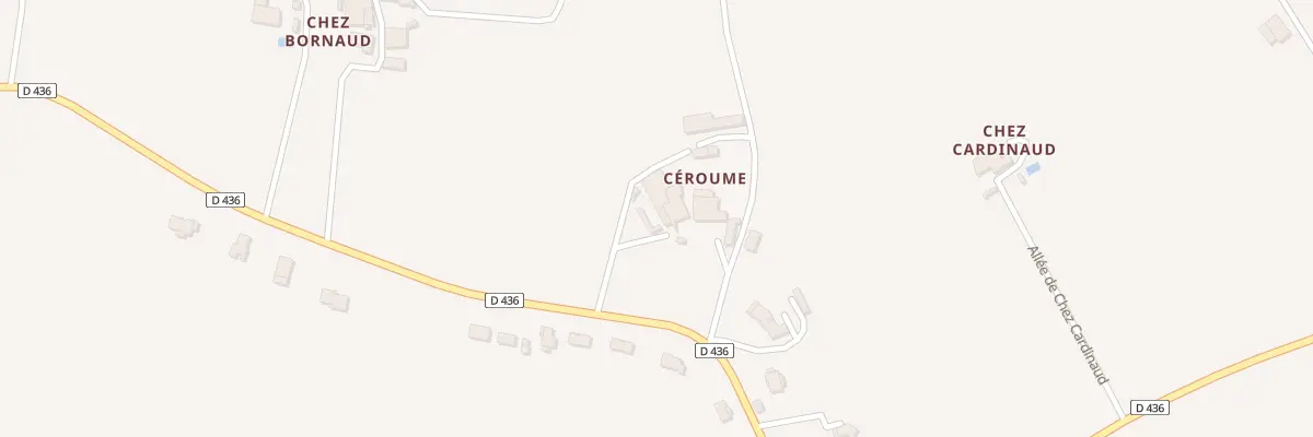 Plan du 5103 Ceromme à Bécheresse
